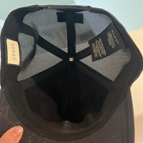 Gucci nylon mesh baseball cap - Picture 4 of 4